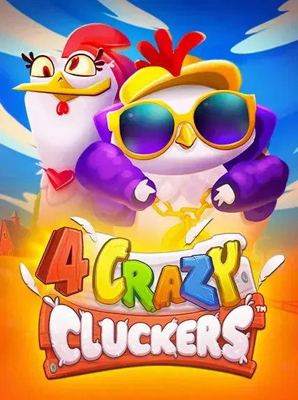 4 Crazy Cluckers Slot online at Lucki